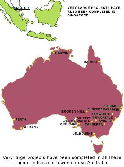 australia map